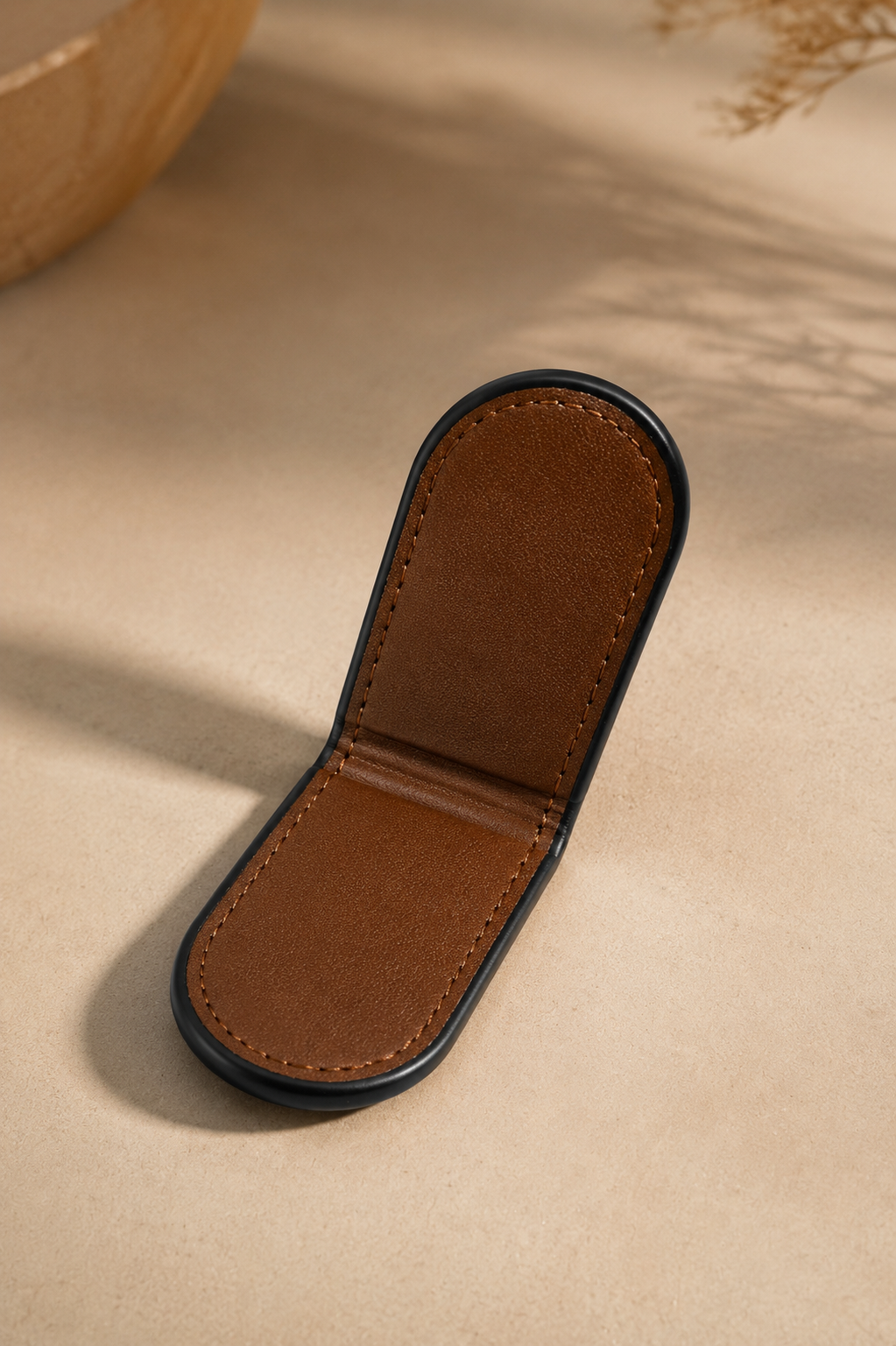 The HS™ Leather Money Clip