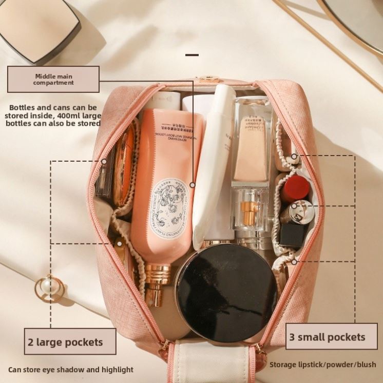 HS™ Double-Layer Travel Vanity Bag