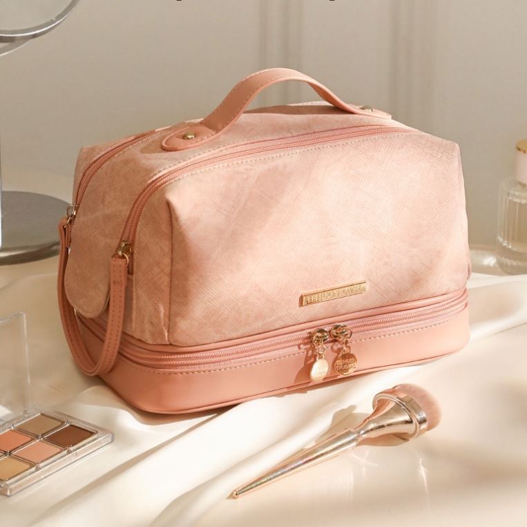 HS™ Double-Layer Travel Vanity Bag