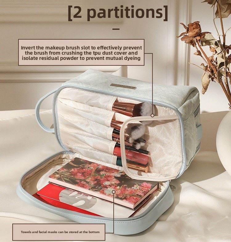 HS™ Double-Layer Travel Vanity Bag