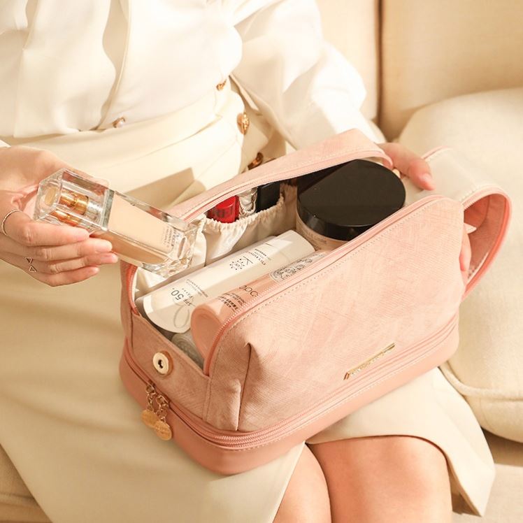 HS™ Double-Layer Travel Vanity Bag